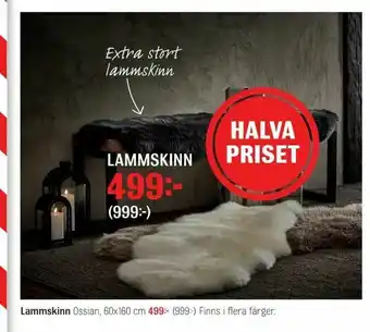 Mio Lammskinn erbjuda