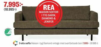 Mio 3-sits soffa erbjuda