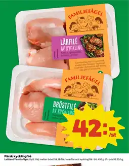 Coop Färsk kycklingfilé erbjuda