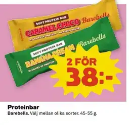 Coop Barebells Proteinbar erbjuda