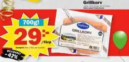 Pekås Grillkorv, Medlemspris erbjuda