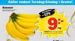 Pekås Bananer, Medlemspris erbjuda