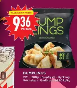 Willys DUMPLINGS erbjuda