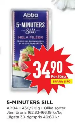 Willys 5-MINUTERS SILL erbjuda