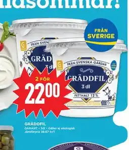 Willys GRÄDDFIL erbjuda