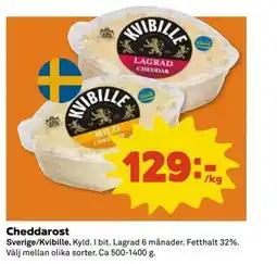Coop Daglivs Cheddarost erbjuda