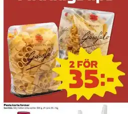 Coop Daglivs Pasta korta former erbjuda