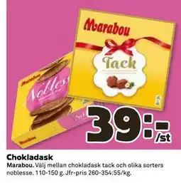 Coop Daglivs Chokladask erbjuda