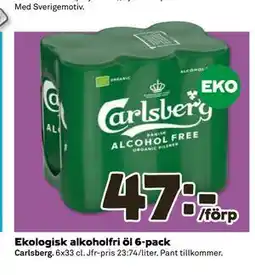 Coop Daglivs Ekologisk alkoholfri öl 6-pack erbjuda