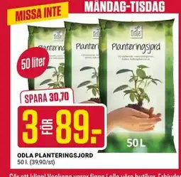 ÖoB ODLA PLANTERINGSJORD erbjuda
