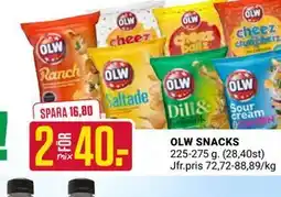 ÖoB OLW SNACKS erbjuda