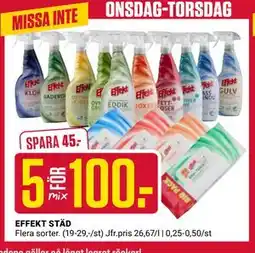 ÖoB EFFEKT STÄD erbjuda