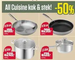 ÖoB All Cuisine kok & stek! erbjuda