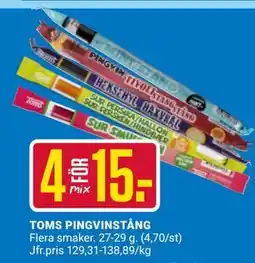 ÖoB TOMS PINGVINSTÅNG erbjuda