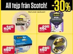 ÖoB All tejp från Scotch erbjuda