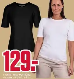 ÖoB T-SHIRT MED PUFFÄRM erbjuda