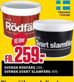 ÖoB SVENSK RÖDFÄRG erbjuda