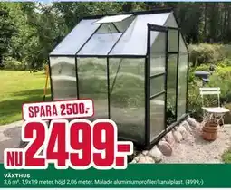 ÖoB VÄXTHUS erbjuda