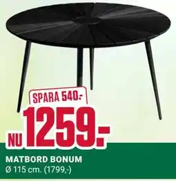 ÖoB MATBORD BONUM erbjuda