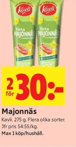 ICA Kvantum Majonnäs erbjuda