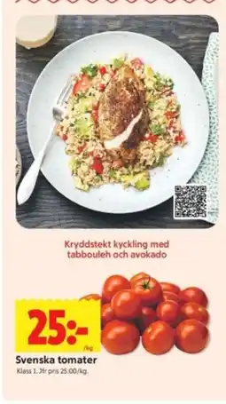 ICA Kvantum Svenska tomater erbjuda