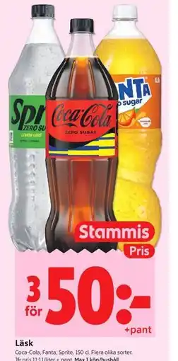 ICA Kvantum Läsk, Medlemspris erbjuda