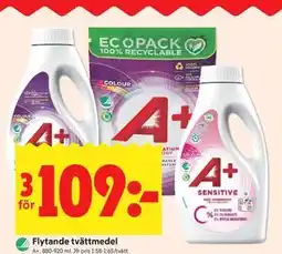 ICA Kvantum Flytande tvättmedel erbjuda