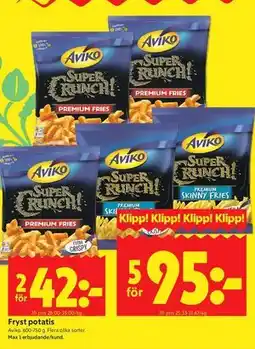 ICA Kvantum Fryst potatis erbjuda