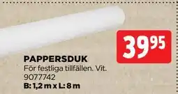 Jem&Fix PAPPERSDUK erbjuda