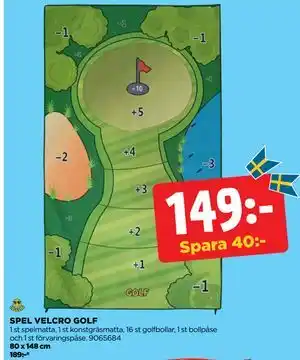 SPEL VELCRO GOLF