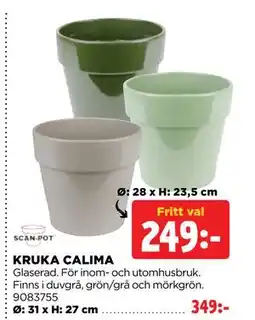 Jem&Fix KRUKA CALIMA erbjuda