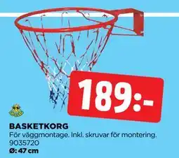 Jem&Fix BASKETKORG erbjuda
