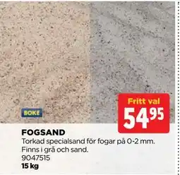 Jem&Fix FOGSAND erbjuda