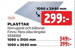 Jem&Fix PLASTTAK erbjuda