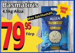 Supergrossen Basmatiris erbjuda
