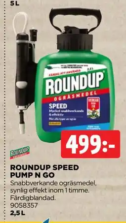 Jem&Fix ROUNDUP SPEED PUMP N GO erbjuda