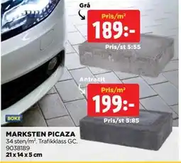 Jem&Fix MARKSTEN PICAZA erbjuda