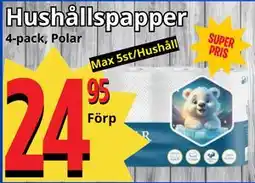 Supergrossen Hushållspapper erbjuda
