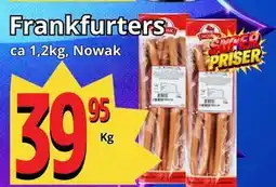 Supergrossen Frankfurters erbjuda