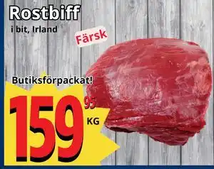 Supergrossen Rostbiff erbjuda