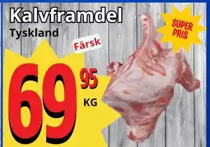 Supergrossen Kalvframdel erbjuda