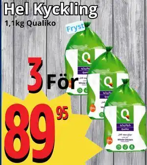 Supergrossen Hel Kyckling erbjuda