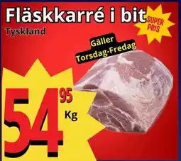 Supergrossen Fläskkarré i bit erbjuda