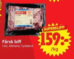 Nya Pulsen Färsk biff erbjuda