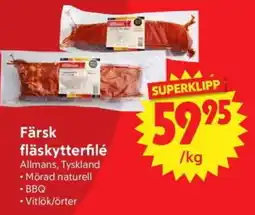 Nya Pulsen Färsk fläskytterfilé erbjuda