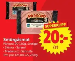 Nya Pulsen Smörgåsmat erbjuda