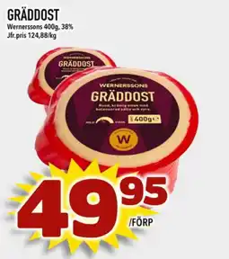 Din Mat Wernerssons Gräddost erbjuda