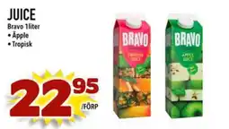 Din Mat BRAVO Juice erbjuda