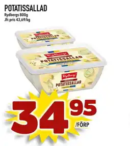 Din Mat Rydbergs Potatissallad erbjuda