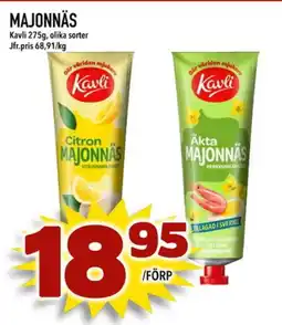 Din Mat Kavli Majonnäs erbjuda